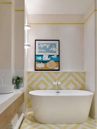 Экологичная квартира в мятных оттенках