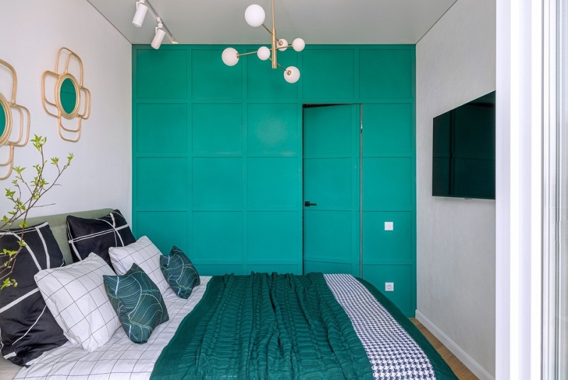 Это восторг! Обычная двушка 54 кв. м, из которой выжали максимум. Большая ванная и яркий интерьер