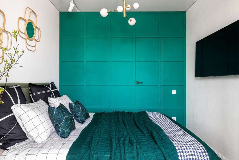 Это восторг! Обычная двушка 54 кв. м, из которой выжали максимум. Большая ванная и яркий интерьер