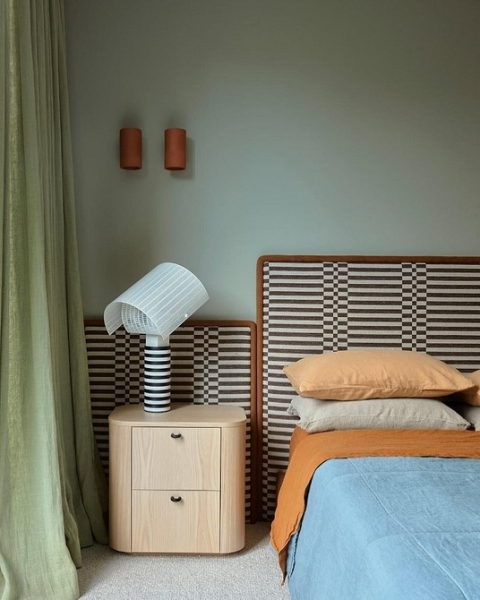 Голубая спальня: идеи оформления, подходящие стили и 110 фото