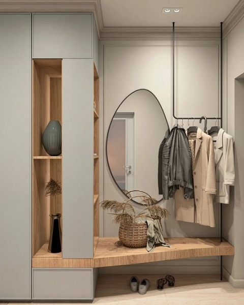 Хранение в прихожей: правила организации и 77 фото в интерьере