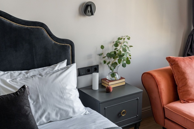 История и современность: квартира 27 кв. м в Санкт-Петербурге, где уместили все