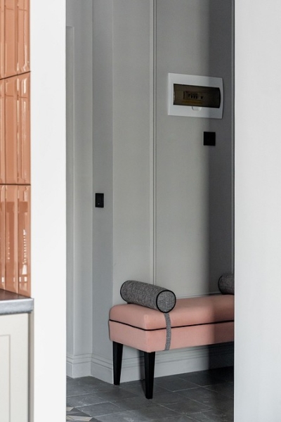 История и современность: квартира 27 кв. м в Санкт-Петербурге, где уместили все