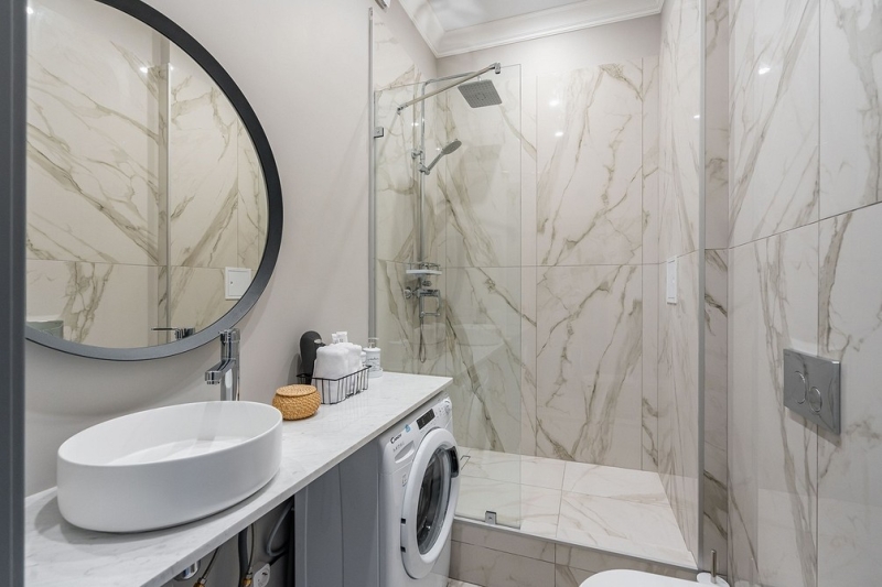 История и современность: квартира 27 кв. м в Санкт-Петербурге, где уместили все