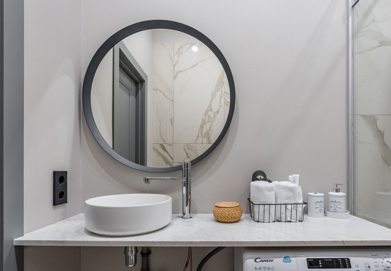 История и современность: квартира 27 кв. м в Санкт-Петербурге, где уместили все