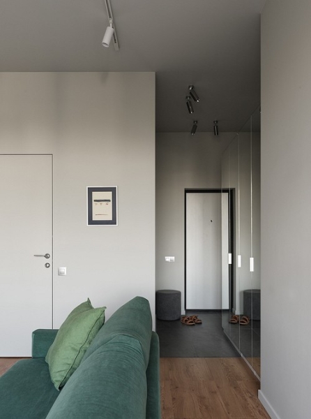 Из двушки сделали трешку и оформили стильный интерьер с мебелью из масс-маркета: квартира 53 кв. м