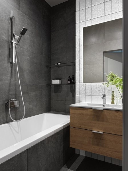 Из двушки сделали трешку и оформили стильный интерьер с мебелью из масс-маркета: квартира 53 кв. м