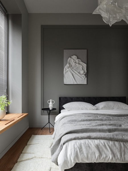 Из двушки сделали трешку и оформили стильный интерьер с мебелью из масс-маркета: квартира 53 кв. м