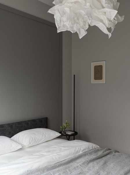 Из двушки сделали трешку и оформили стильный интерьер с мебелью из масс-маркета: квартира 53 кв. м