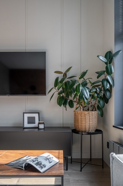 Из однушки в студию: квартира 38 кв. м с практичным и стильным интерьером