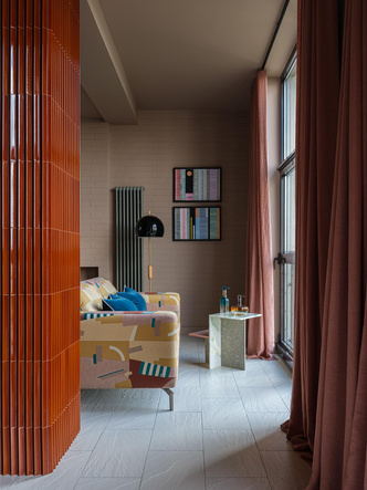 Яркая квартира 140 м² в Москве