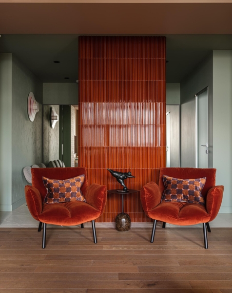 Яркая квартира 140 м² в Москве