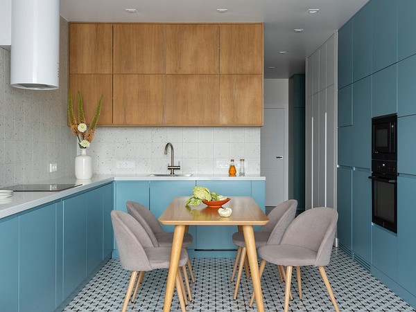 Яркие цвета и классная перепланировка: квартира 76 кв. м для семьи