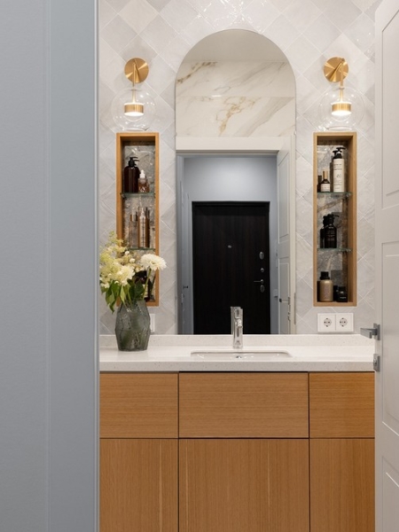 Яркие цвета и классная перепланировка: квартира 76 кв. м для семьи