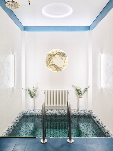 Яркий банный дом c изразцовой печью в Саранске