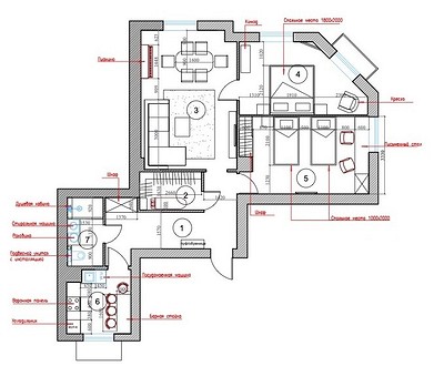 
                                Как дизайнер преобразила квартиру в старом фонде Ростова-на-Дону? Интерьер в доме 1956 года                            
