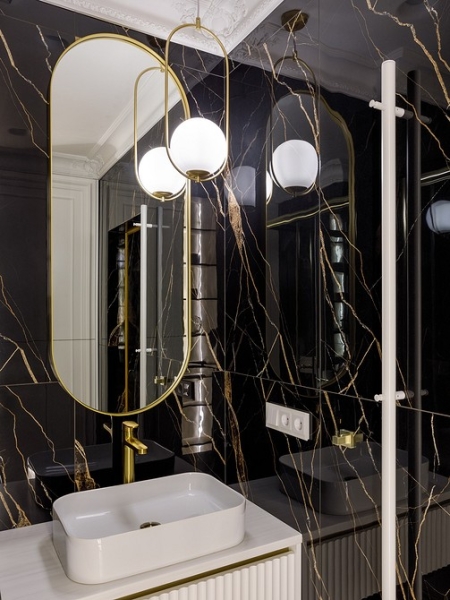 Как в дорогом отеле: квартира 50 кв. м, где роскошно все