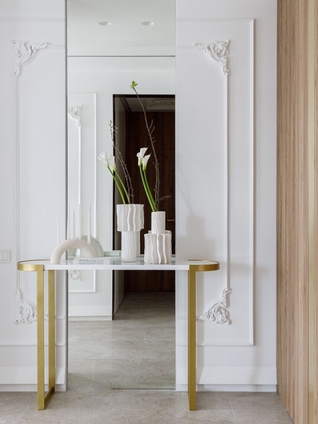 Как в дорогом отеле: квартира 50 кв. м, где роскошно все