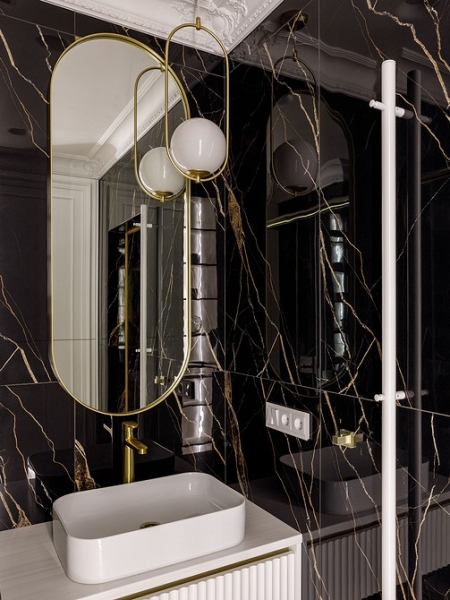 Как в дорогом отеле: квартира 50 кв. м, где роскошно все