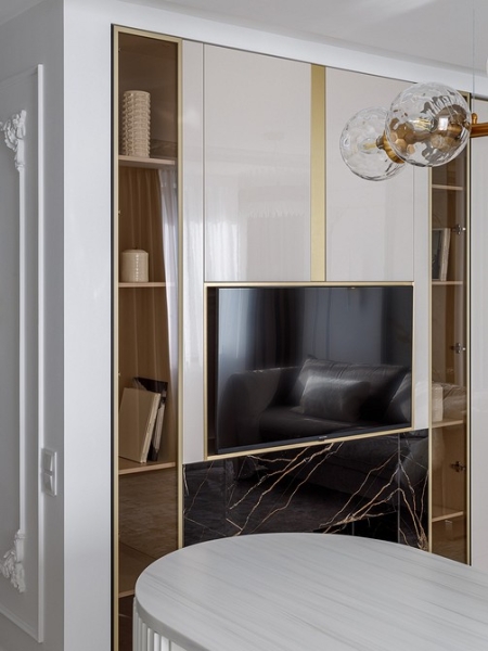 Как в дорогом отеле: квартира 50 кв. м, где роскошно все