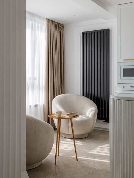 Как в дорогом отеле: квартира 50 кв. м, где роскошно все