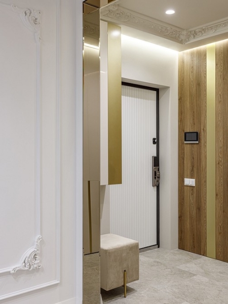 Как в дорогом отеле: квартира 50 кв. м, где роскошно все