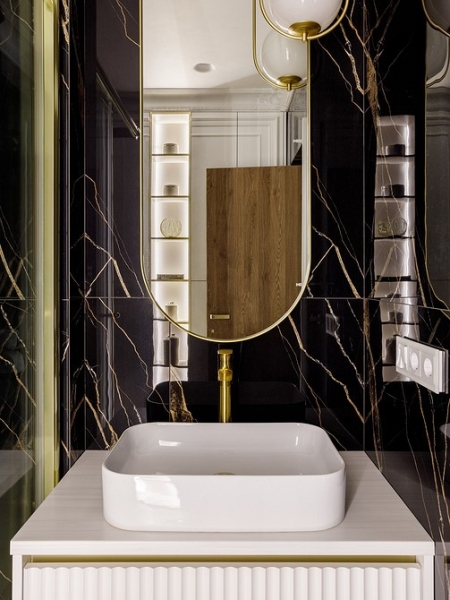 Как в дорогом отеле: квартира 50 кв. м, где роскошно все