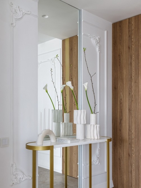 Как в дорогом отеле: квартира 50 кв. м, где роскошно все