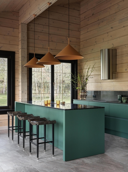 Красочный дом 200 м² под Воронежем