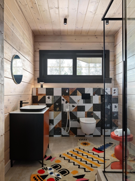 Красочный дом 200 м² под Воронежем