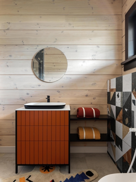 Красочный дом 200 м² под Воронежем