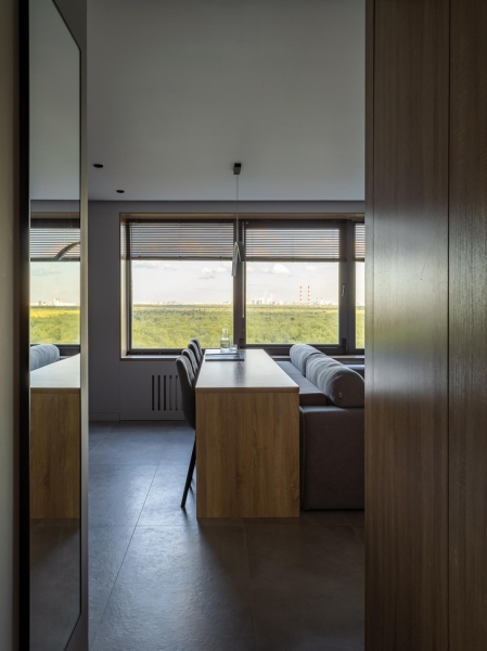 Лаконичная квартира 38 м² с видом на «Лосиный остров»