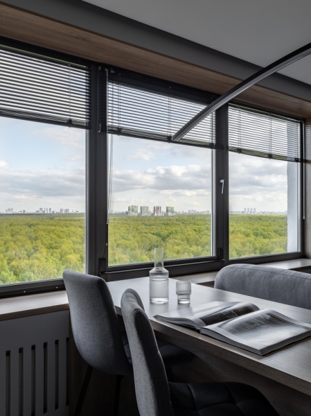 Лаконичная квартира 38 м² с видом на «Лосиный остров»