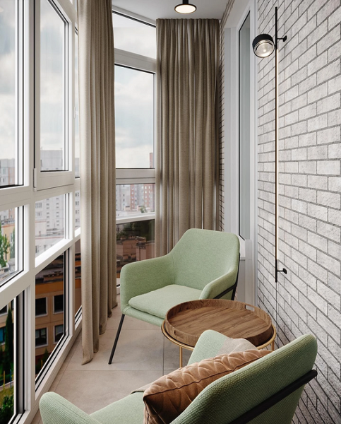 Маленький балкон: идеи оформления и самые красивые примеры (97 фото)