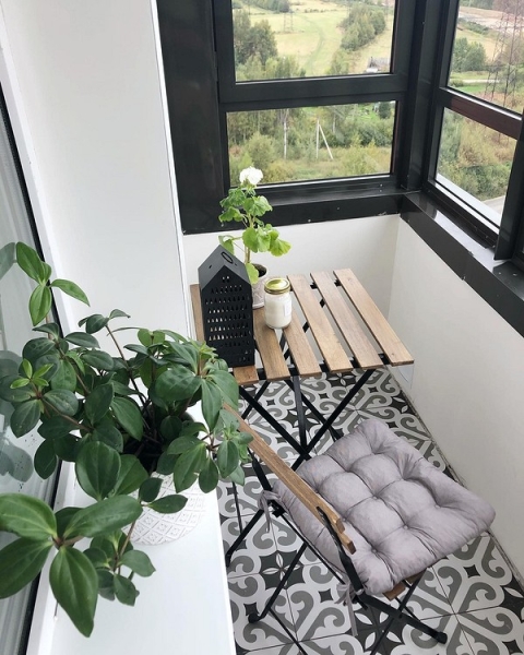 Маленький балкон: идеи оформления и самые красивые примеры (97 фото)