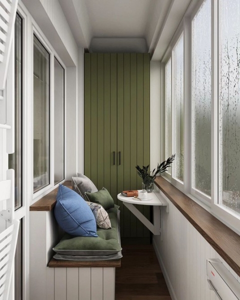 Маленький балкон: идеи оформления и самые красивые примеры (97 фото)