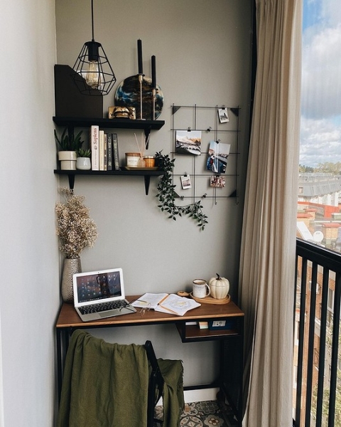 Маленький балкон: идеи оформления и самые красивые примеры (97 фото)