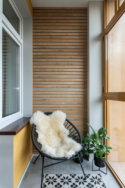 Маленький балкон: идеи оформления и самые красивые примеры (97 фото)