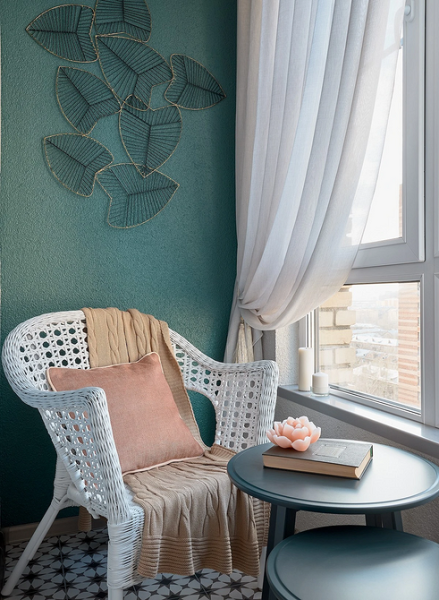 Маленький балкон: идеи оформления и самые красивые примеры (97 фото)