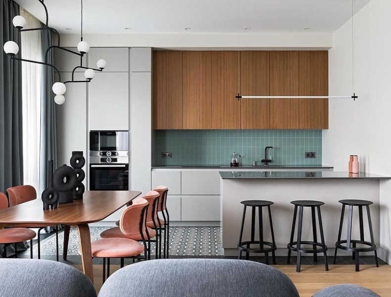 Мятный цвет в интерьере: как применять и с чем можно сочетать (118 фото)