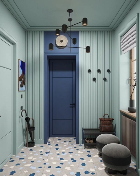 Мятный цвет в интерьере: как применять и с чем можно сочетать (118 фото)