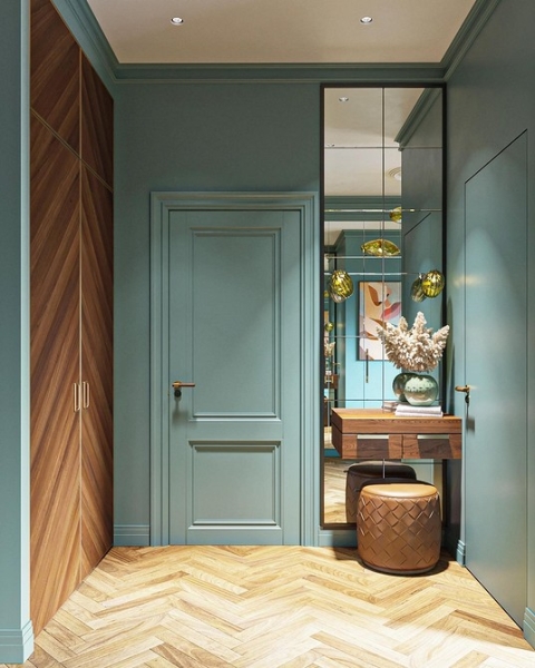 Мятный цвет в интерьере: как применять и с чем можно сочетать (118 фото)