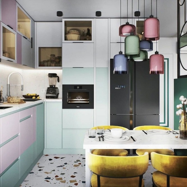 Мятный цвет в интерьере: как применять и с чем можно сочетать (118 фото)