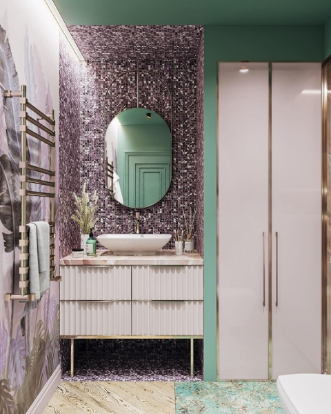 Мятный цвет в интерьере: как применять и с чем можно сочетать (118 фото)