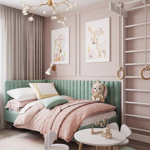 Мятный цвет в интерьере: как применять и с чем можно сочетать (118 фото)