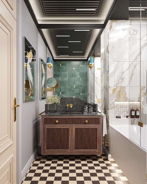 Мятный цвет в интерьере: как применять и с чем можно сочетать (118 фото)