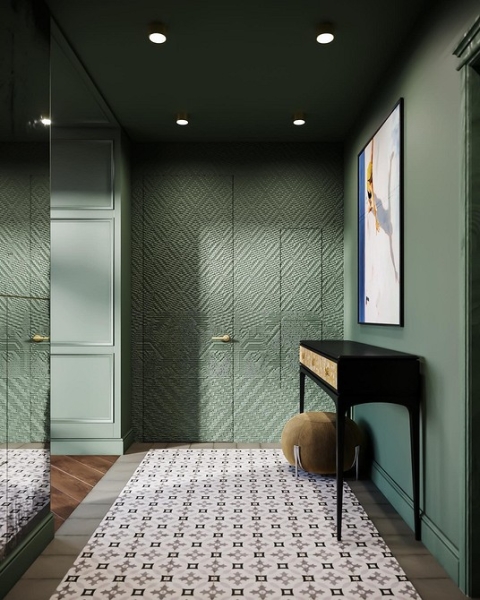 Мятный цвет в интерьере: как применять и с чем можно сочетать (118 фото)