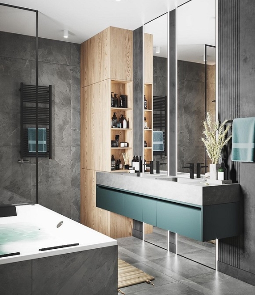 Мятный цвет в интерьере: как применять и с чем можно сочетать (118 фото)