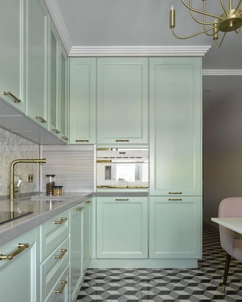 Мятный цвет в интерьере: как применять и с чем можно сочетать (118 фото)