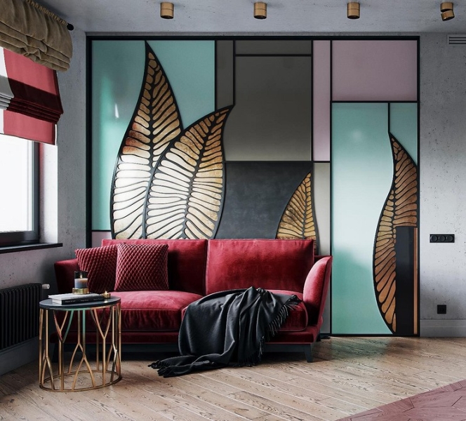 Мятный цвет в интерьере: как применять и с чем можно сочетать (118 фото)